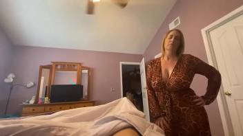 Stepmom Helps Stepson With Morning Wood - Danni Jones - Danni2427 - milf taboo cougar Mature - Family
